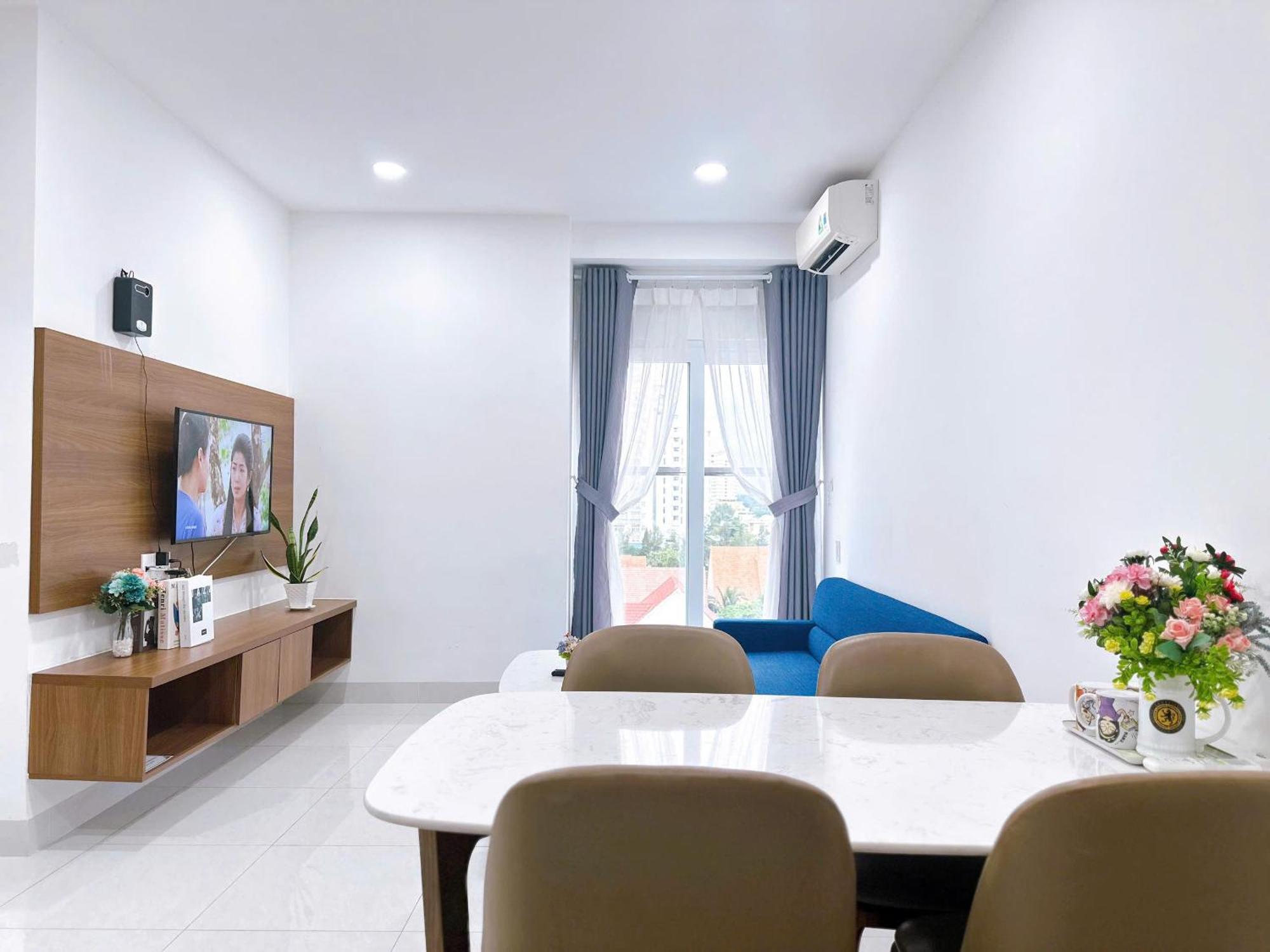 Mermaid Seaview Apartment Vung Tau - Blue Homestay Esterno foto