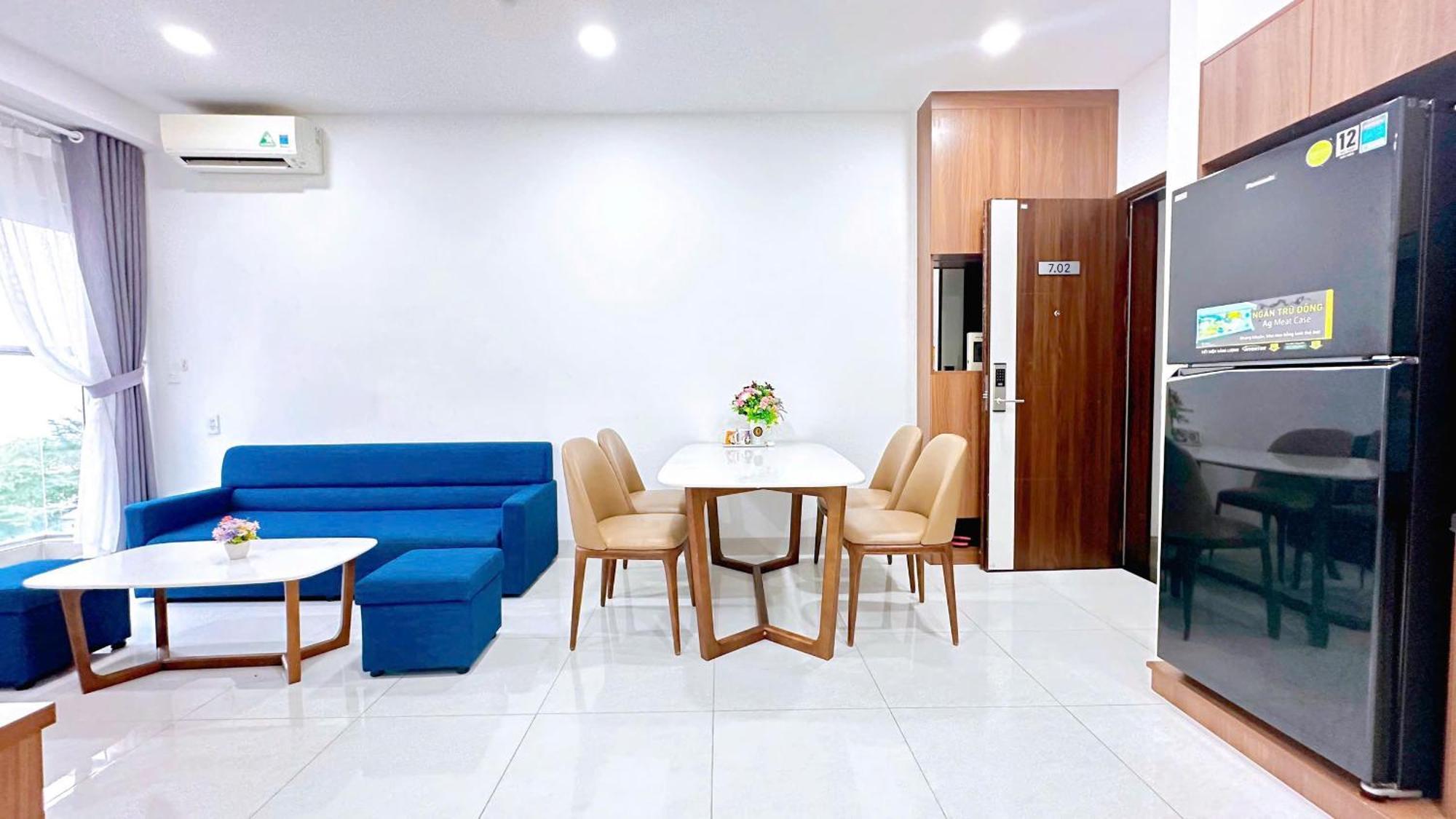 Mermaid Seaview Apartment Vung Tau - Blue Homestay Esterno foto