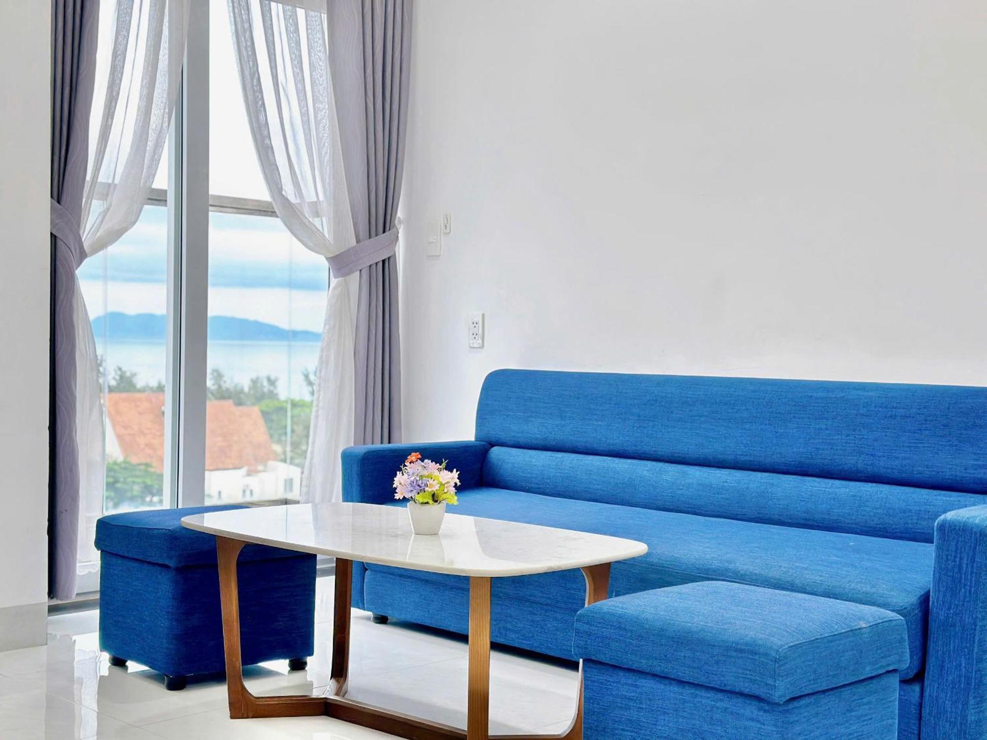 Mermaid Seaview Apartment Vung Tau - Blue Homestay Esterno foto