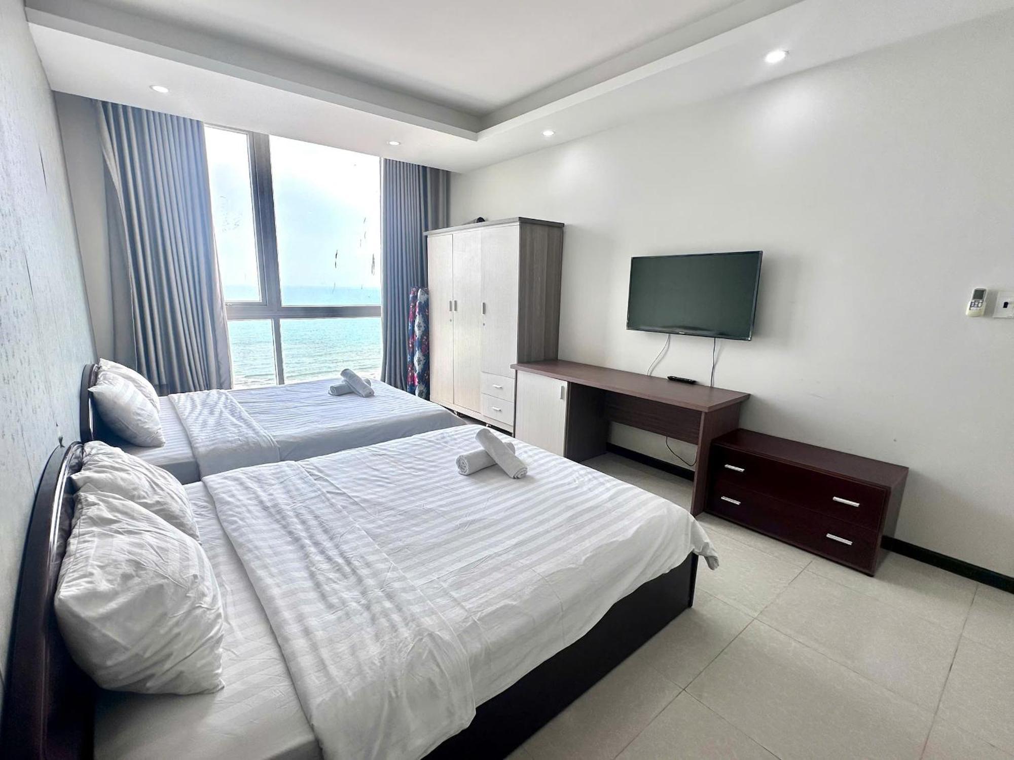 Mermaid Seaview Apartment Vung Tau - Blue Homestay Esterno foto